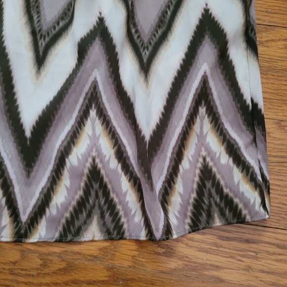 NWT BANANA REPUBLIC | Sleeveless Blouse Patterned Tank Top Camisole | Sz. M - Picture 2 of 7